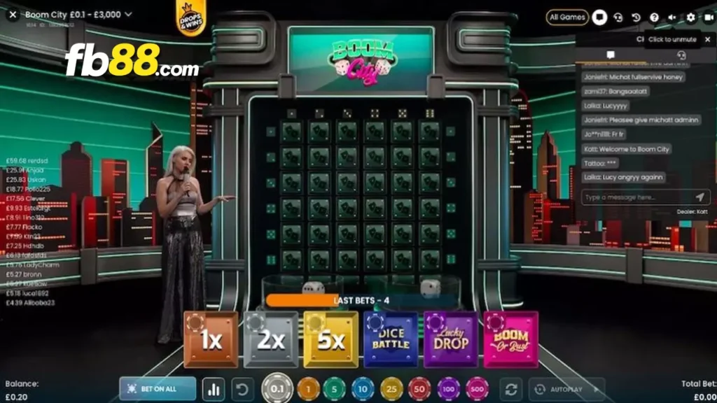 Cách chơi Boom City – Game casino đình đám của Pragmatic Play